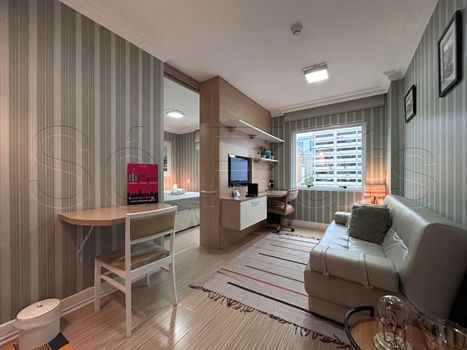 Foto 1 do(a) Flat de 1 quartos à venda em Consolação, São Paulo
