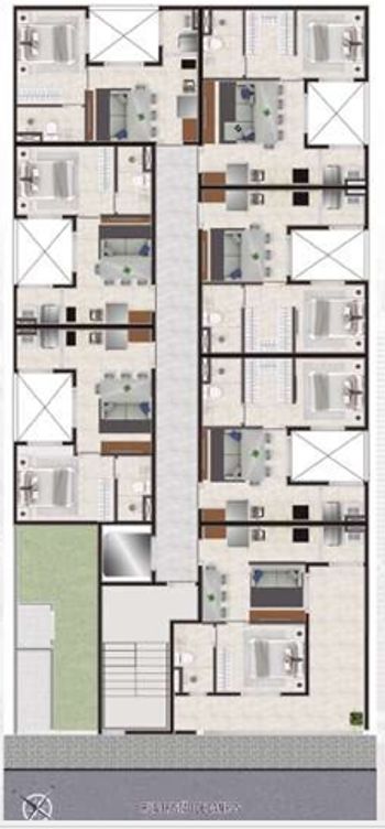 Foto 13 do(a) Apartamento de 1 quartos à venda em Jardim Trussardi, São Paulo