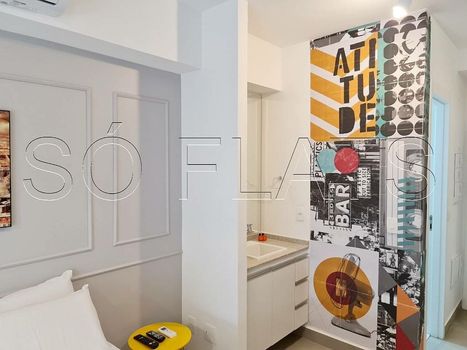 Foto 3 do(a) Flat de 1 quartos à venda em Vila Madalena, São Paulo