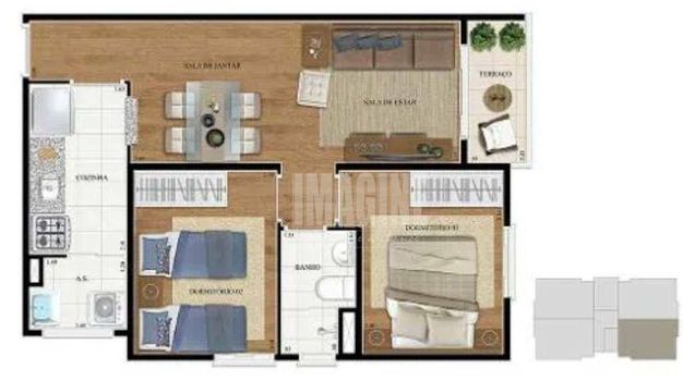 Foto 7 do(a) Apartamento de 2 quartos à venda em Vila Moreira, São Paulo