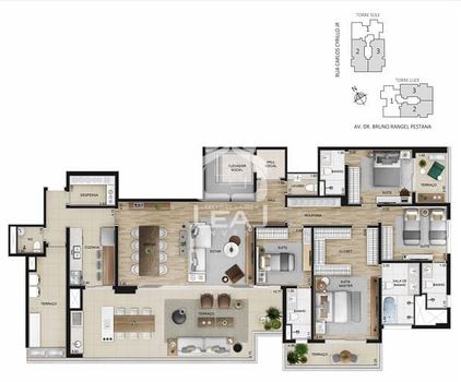 Foto 46 do(a) Apartamento de 4 quartos à venda em Jardim Leonor, São Paulo