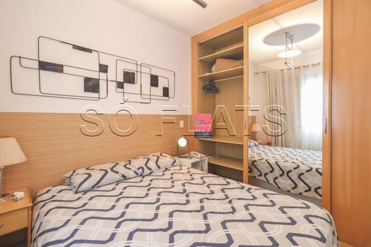 Foto 15 do(a) Flat de 1 quartos à venda em Cidade Monções, São Paulo