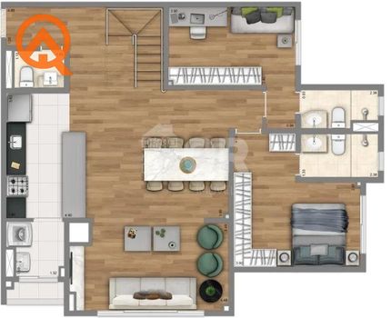 Foto 22 do(a) Apartamento de 3 quartos à venda em Jardim Itamarati, Campinas