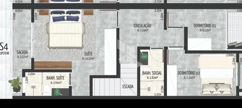 Foto 24 do(a) Casa em Condomínio de 3 quartos à venda em Mato Grande, Canoas