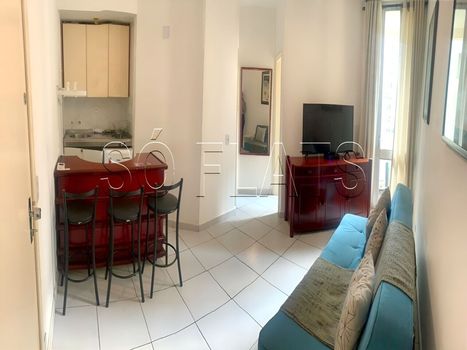 Foto 1 do(a) Flat de 1 quartos à venda em Jardim Paulista, São Paulo