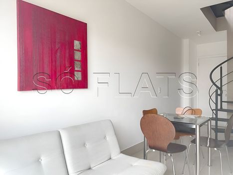 Foto 3 do(a) Flat de 2 quartos à venda em Jardim Leonor, São Paulo