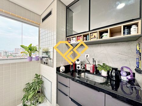 Foto 2 do(a) Apartamento de 2 quartos à venda em Boqueirão, Santos