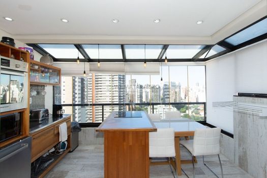 Foto 1 do(a) Cobertura de 1 quartos à venda em Vila Olímpia, São Paulo