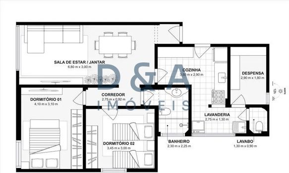 Foto 7 do(a) Apartamento de 2 quartos à venda em Indianópolis, São Paulo