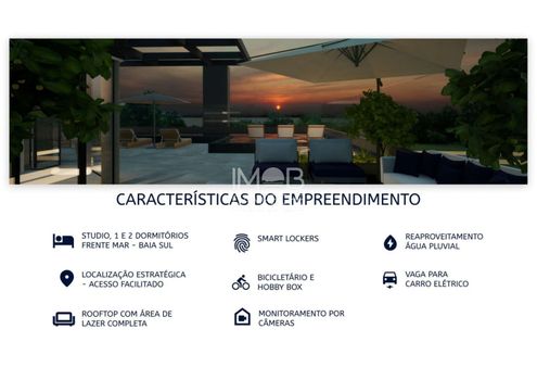 Foto 2 do(a) Apartamento de 2 quartos à venda em Saco dos Limões, Florianópolis