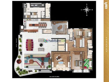 Foto 23 do(a) Apartamento de 4 quartos à venda em Setor Oeste, Goiânia