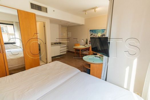 Foto 8 do(a) Flat de 1 quartos à venda em Indianópolis, São Paulo