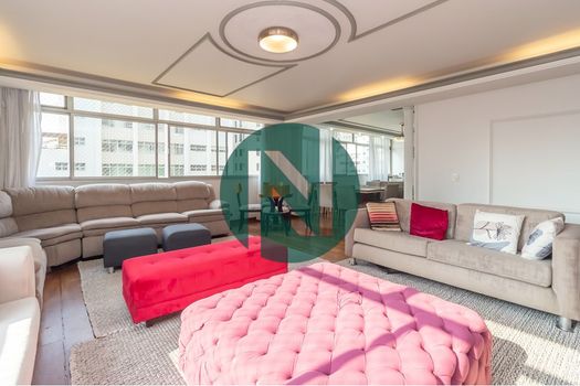 Foto 2 do(a) Apartamento de 5 quartos à venda em Santa Cecília, São Paulo