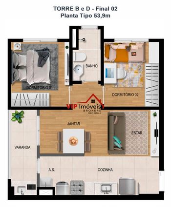 Foto 40 do(a) Apartamento de 3 quartos à venda em Jardim Carolina, Jundiaí