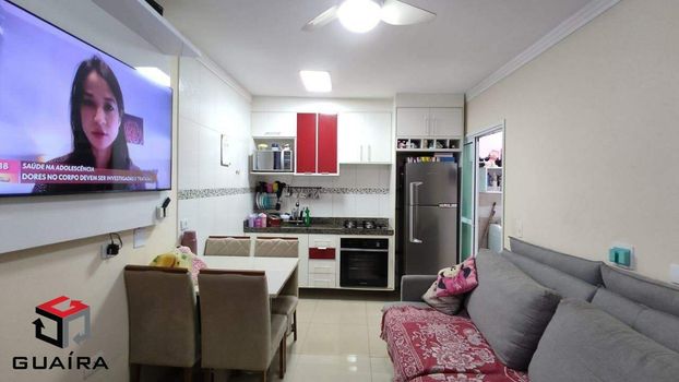 Foto 3 do(a) Apartamento de 2 quartos à venda em Vila Aquilino, Santo André