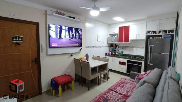 Foto 2 do(a) Apartamento de 2 quartos à venda em Vila Aquilino, Santo André