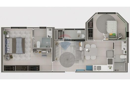 Foto 2 do(a) Apartamento de 2 quartos à venda em Centro Cívico, Foz do Iguaçu