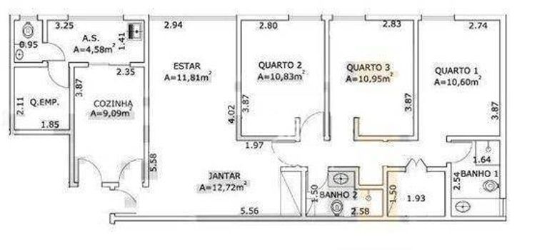 Foto 18 do(a) Apartamento de 3 quartos à venda em Itaim Bibi, São Paulo