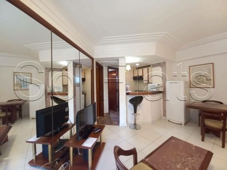Foto 3 do(a) Apartamento de 1 quartos à venda em Itaim Bibi, São Paulo