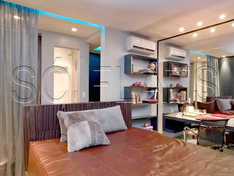 Foto 4 do(a) Apartamento de 1 quartos à venda em Vila Nova Conceição, São Paulo