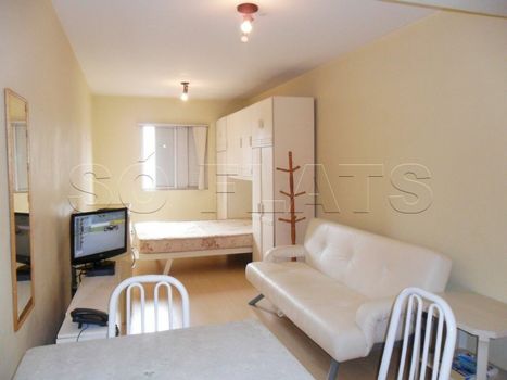 Foto 2 do(a) Flat de 1 quartos à venda em Vila Clementino, São Paulo