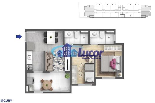 Foto 31 do(a) Apartamento de 1 quartos à venda em Brás, São Paulo