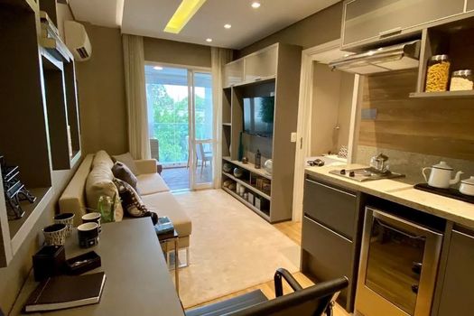 Foto 1 do(a) Apartamento de 1 quartos à venda em Cidade Monções, São Paulo