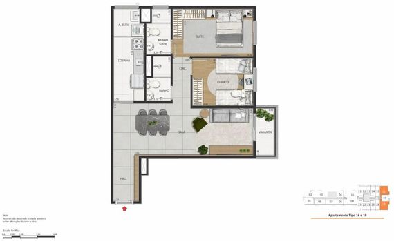 Foto 38 do(a) Apartamento de 2 quartos à venda em São Cristóvão, Rio de Janeiro