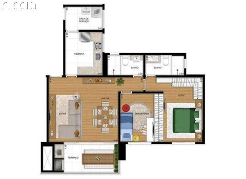 Foto 45 do(a) Apartamento de 3 quartos à venda em Jardim das Indústrias, São José dos Campos