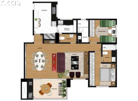 Foto 46 do(a) Apartamento de 3 quartos à venda em Jardim das Indústrias, São José dos Campos