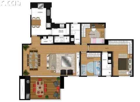 Foto 48 do(a) Apartamento de 3 quartos à venda em Jardim das Indústrias, São José dos Campos