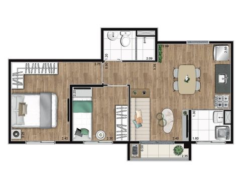 Foto 22 do(a) Apartamento de 2 quartos à venda em Jardim Celeste, São Paulo