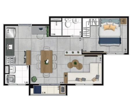 Foto 21 do(a) Apartamento de 2 quartos à venda em Jardim Celeste, São Paulo
