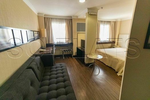 Foto 2 do(a) Flat de 1 quartos à venda em Cerqueira César, São Paulo