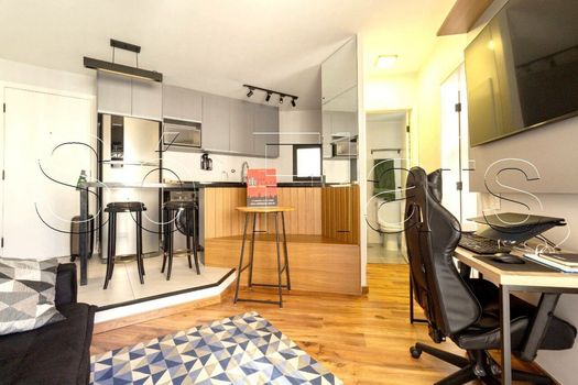 Foto 1 do(a) Apartamento de 1 quartos à venda em Cerqueira César, São Paulo