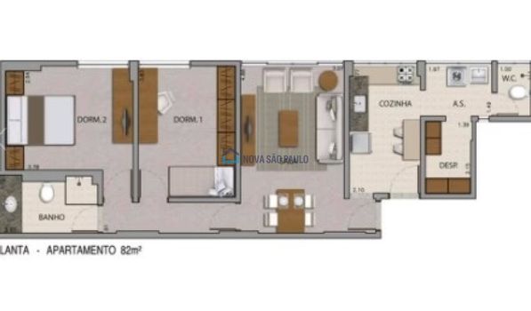 Foto 30 do(a) Apartamento de 2 quartos à venda em Vila Monumento, São Paulo