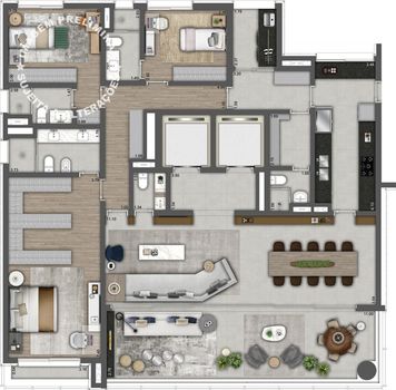 Foto 20 do(a) Apartamento de 4 quartos à venda em Ibirapuera, São Paulo