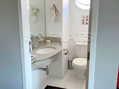 Foto 5 do(a) Flat de 1 quartos à venda em Vila Nova Conceição, São Paulo