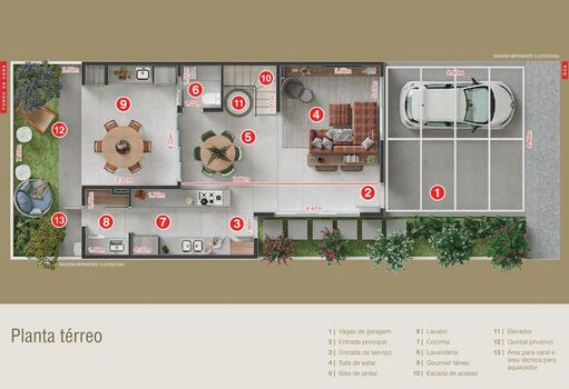 Foto 44 do(a) Casa em Condomínio de 3 quartos à venda em Swiss Park, Campinas