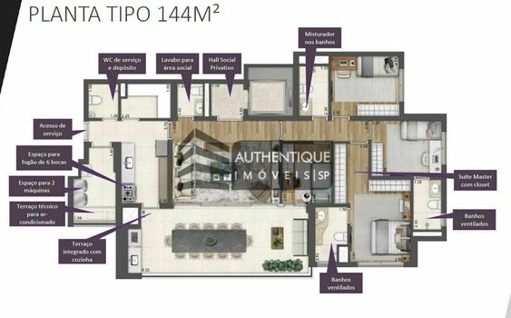 Foto 32 do(a) Apartamento de 3 quartos à venda em Jardim Aurélia, São Paulo