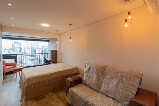 Foto 3 do(a) Apartamento de 1 quartos à venda em Vila Cordeiro, São Paulo