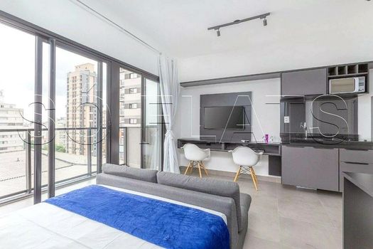 Foto 1 do(a) Flat de 1 quartos à venda em Pinheiros, São Paulo