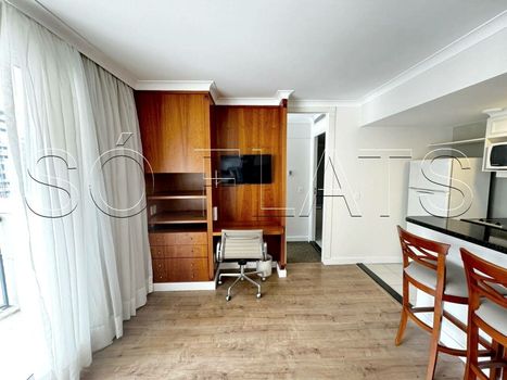 Foto 4 do(a) Flat de 1 quartos à venda em Vila Nova Conceição, São Paulo