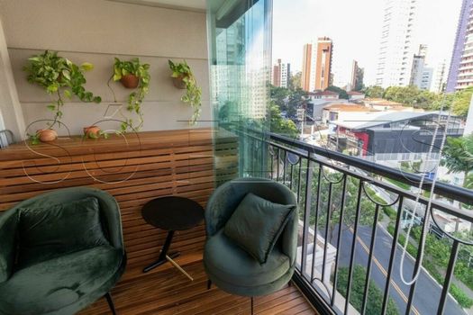 Foto 14 do(a) Flat de 1 quartos à venda em Vila Nova Conceição, São Paulo