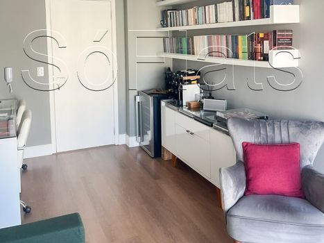 Foto 2 do(a) Flat de 1 quartos à venda em Vila Olímpia, São Paulo
