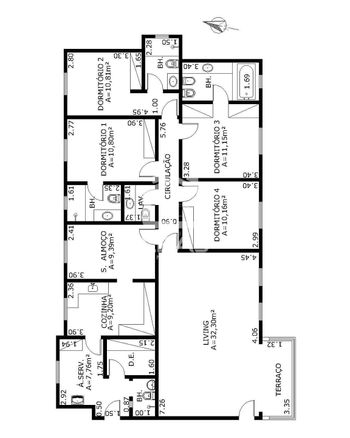 Foto 30 do(a) Apartamento de 4 quartos à venda em Jardim Londrina, São Paulo