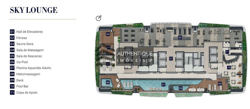 Foto 47 do(a) Apartamento de 3 quartos à venda em Chácara Itaim, São Paulo