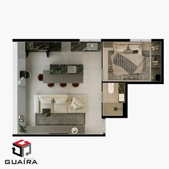 Foto 17 do(a) Apartamento de 1 quartos à venda em Centro, São Caetano do Sul