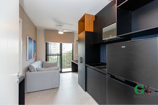 Foto 2 do(a) Apartamento de 1 quartos à venda em Campo Belo, São Paulo