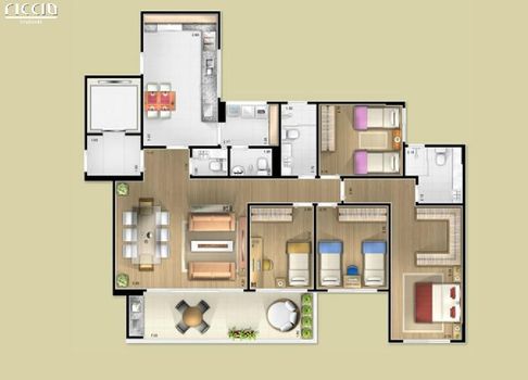 Foto 32 do(a) Apartamento de 3 quartos à venda em Jardim das Indústrias, São José dos Campos